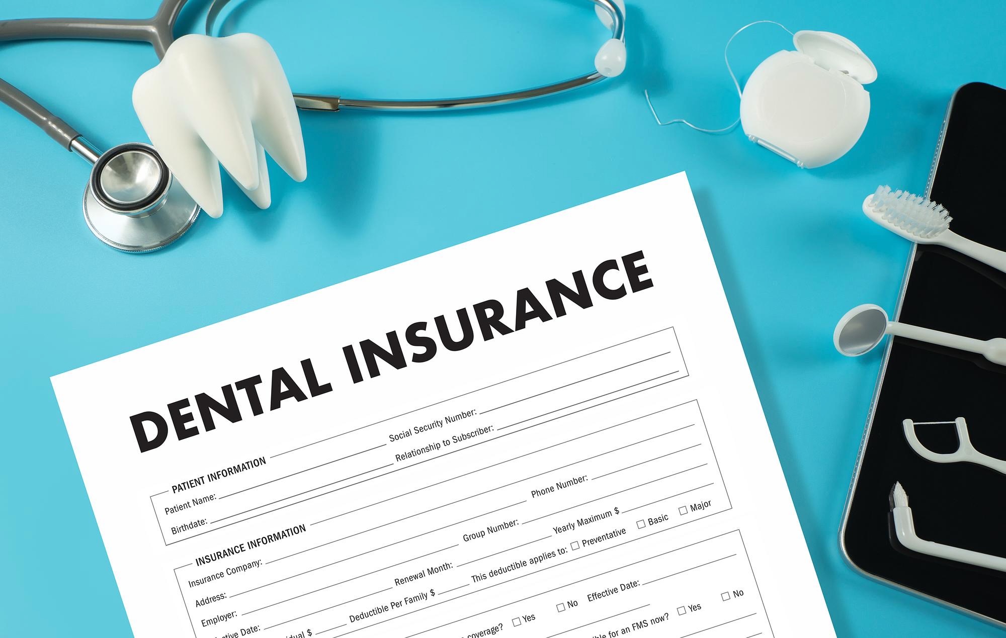 Dental Insurance Paperwork