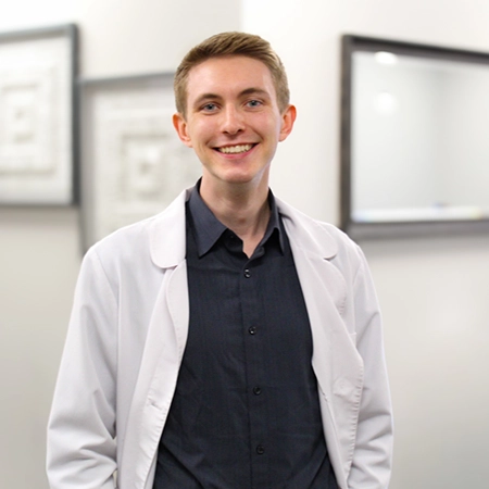 Dr. Ryan Murphy, general dentist smiling in office